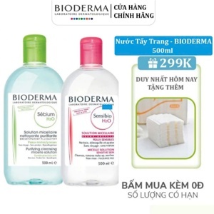 Nước tẩy trang Bioderma 500ml