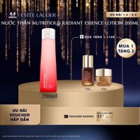 Nước thần Estee Lauder Nutritious Radiant Essence Lotion 200ml - Essence Lotion
