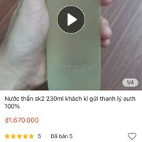 Nước thần skii 230ml auth tl