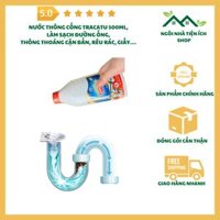 Nước Thông Cống Tracatu 500ml, Cực Mạnh, Thông Tắc Nhanh, Diệt Khuẩn Hiệu Quả