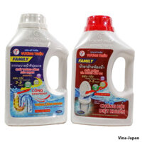 Nước Thông Tắc Bồn Cầu FAMILY Siêu Mạnh Thái Lan