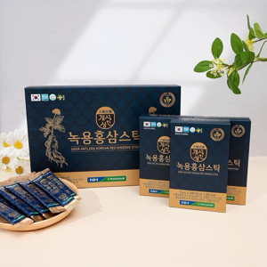 Nước tinh chất hồng sâm nhung hươu Hàn Quốc hộp 30 gói