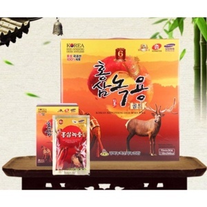 Nước tinh chất hồng sâm nhung hươu Hàn Quốc hộp 30 gói