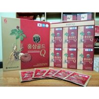 Nước tinh chất hồng sâm nhung hươu linh chi Q hộp 30 gói