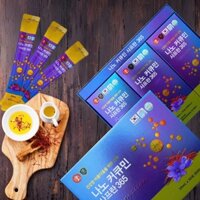 Nước Tinh Chất Nghệ Saffron Nano Curcumin 360 Hàn Quốc, (20ml x 30 gói)