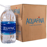 Nước tinh khiết Aquafina 5 lít (thùng 4 chai)