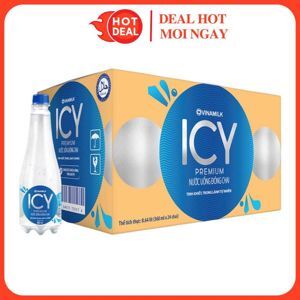 Nước tinh khiết ICY Premium Thùng 24 chai 450ml