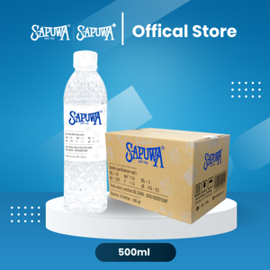 Nước tinh khiết Sapuwa Thùng 24 chai 500ml