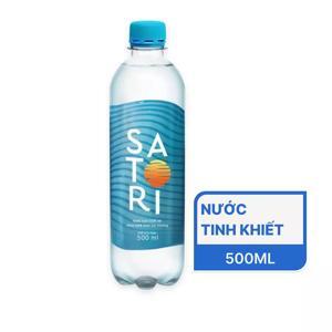 Nước tinh khiết Satori 500ml