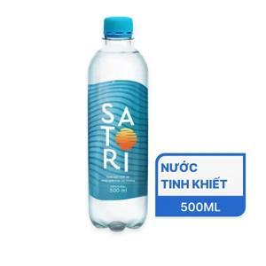 Nước tinh khiết Satori 500ml