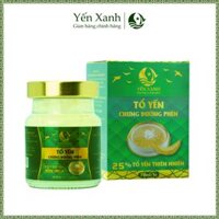 Nước tổ yến sào cao cấp chưng đường phèn – YẾN XANH (25% tổ yến)- Hộp 1 lọ x 70ml
