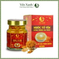 Nước tổ yến sào cao cấp chưng đông trùng hạ thảo – YẾN XANH – Hộp 1 lọ x 70ml