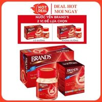 Nước Tổ Yến Thiên Nhiên Brand's Chưng Đường Phèn/Không Đường 6 Lọ x 70ML