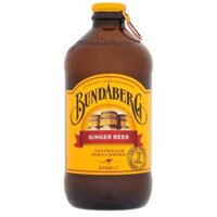 Nước trái cây Bundaberg Ginger 0% Úc – 12 chai 375ml