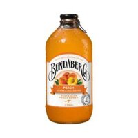 Nước trái cây Bundaberg Peach Sparkling Drink 8% Úc -12 chai 375ml
