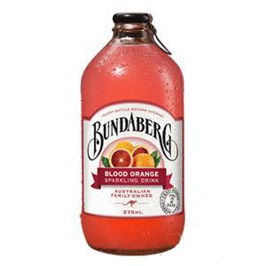 Nước trái cây cam đỏ Bundaberg - Chai 375ml, Thùng 12 chai