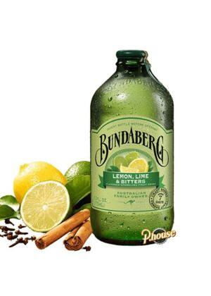 Nước trái cây chanh Bundaberg - Chai 375ml, Thùng 12 chai