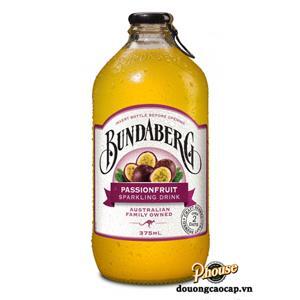 Nước trái cây chanh dây Bundaberg - Chai 375ml, Thùng 12 chai