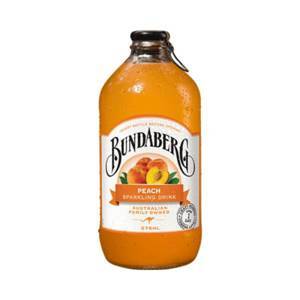 Nước trái cây đào Bundaberg - Chai 375ml, Thùng 12 chai