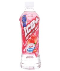 Nước trái cây ICE+ đào chai 490ml