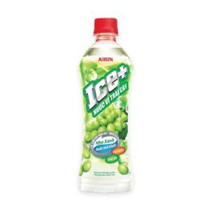 Nước trái cây Ice+ vị nho xanh - 500ml