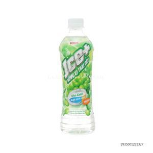 Nước trái cây Ice+ vị nho xanh - 500ml