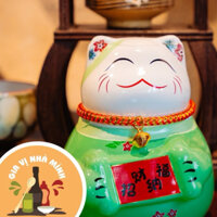 NƯỚC TRÁI CÂY LÊN MEN (RUƠU )MÈO THẦN TÀI NGÀY TẾT - CHIÊU TÀI ĐÓN LỘC - CHAI 500ML