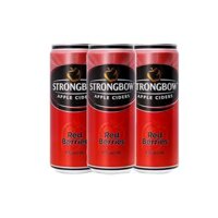 Nước trái cây lên men Strongbow 330ml Vị Dâu