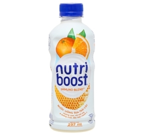 Nước trái cây Nutriboost Cam sữa 297ml