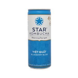 Nước trái cây Star Kombucha vị việt quất 250ml