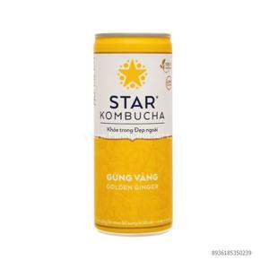 Nước trái cây Star Kombucha vị gừng vàng 250ml