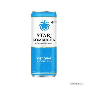 Nước trái cây Star Kombucha vị việt quất 250ml
