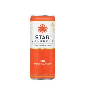 Nước trái cây Star Kombucha vị mơ 250ml