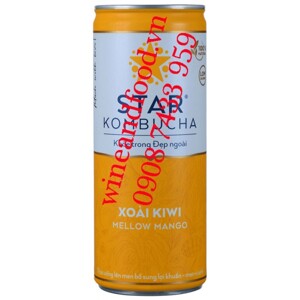 Nước trái cây Star Kombucha vị xoài kiwi 250ml
