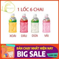 NƯỚC TRÁI CÂY THẠCH DỪA MOGU MOGU - DATE 4/2021 (LỐC 6 CHAI)
