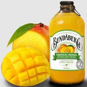 Nước trái cây xoài Bundaberg - Chai 375ml, Thùng 12 chai