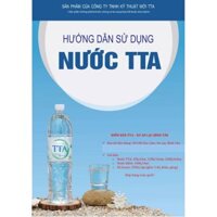 Nước TTA 3 chai [4,5 lít] - Nước A, muối điện phân, tiệt trùng ANOLYTE