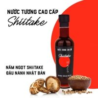 NƯỚC TƯƠNG CAO CẤP SHIITAKE CHAI NHỰA 525ML - LÀNG CHÀI XƯA