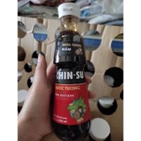 nước tương chinsu tỏi ớt (xì dầu chinsu tỏi ớt) 250ml/ nước tương chinsu nấm shiitake 330ml