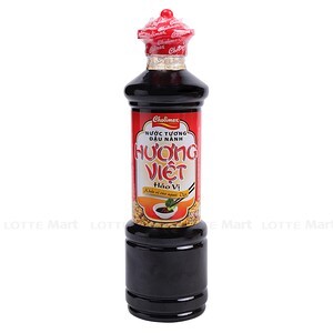 Nước tương đậu nành hảo vị Hương Việt chai 500ml