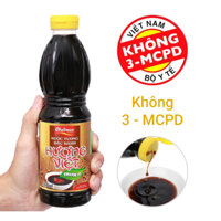 Nước tương đậu nành Hương Việt thanh vị chai 500ml