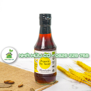 Nước tương đậu nành hữu cơ LumLum 200ml