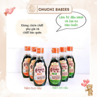 Nước tương đậu nành lên men Ivenet cho bé ăn dặm 190ml (10m+)
