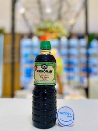 Nước tương ít muối Kikkoman (600ml)