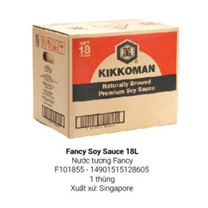 Nước tương Kikkoman Soy Sauce Fancy 18L