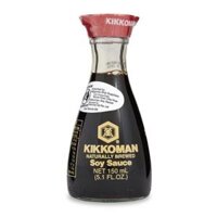 Nước tương soy sauce hiệu Kikkoman (chai thủy tinh) 150ml