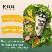 Nước tương tươi từ nấm Matsutake tươi xì dầu nấm tùng nhung không chất phụ gia không đường tạo ngọt nêm nếm xào nấu