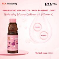 Nước uống Bổ Sung Collagen và Vitamin C Vita 500 Kwangdong Đẹp Da, Ngăn Ngừa Lão Hóa