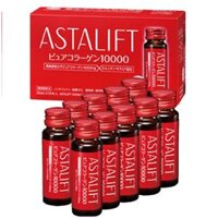 Nước uống bổ sung Collagen tinh khuyết dạng nước Astalift Drink Pure Collagen 10,000mg (10 chai)