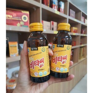 Nước uống bổ sung Vitamin C 365X Gold Hàn Quốc 100ml x 10 chai